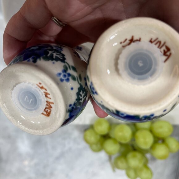 Gorgeous Artisan Imported Salt & Pepper Set - Poland-NEW - Picture 5 of 15